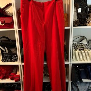 Worthington Vibrant Red trousers size 16